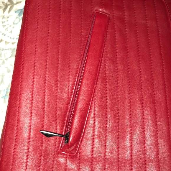 Venus Williams Red Leather jacket - Picture 7 of 7